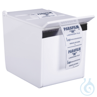 Parafilmspender, 180x120x160 mm Zum Lagern, Ausgeben und Abschneiden von Parafilm®M. Aus weißem...