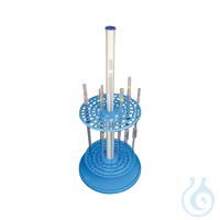 Pipettengestell, drehbar, für 94 Pipetten, PP Aus Polypropylen. Für Pipetten mit bis zu 10 mm...