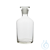 Flasche mit transparentem Glasstopfen, mattiert, enghalsig, 250 ml, 12 St. Aus Natronglas. Mit...