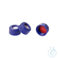 Schraubverschluss für Probenröhrchen mit Silikon/PTFE-Septum Verschlüsse aus Polypropylen,...