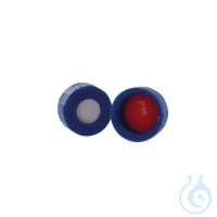 Schraubverschluss für Probenröhrchen 9-425, mit vorperforiertem Silikon/PTFE, Gr Verschlüsse aus...