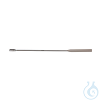 Mikro-Löffelspatel, 210 mm, Premium Line, 5 Stk. Aus Edelstahl 304. Autoklavierbar.