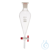 Scheidetrichter, konisch, mit PTFE-Küken, 500 ml, GLASSCO Aus hochwertigem Borosilikatglas LBG...