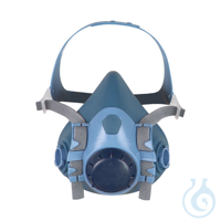 Reusable half-mask respirator, for bayonet filters, silicone Available in quartz (LB Q) and...