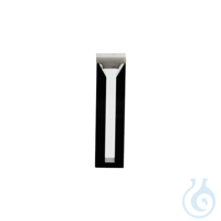 Halbmikroküvette mit Deckel, 10 mm LB Q, 2 St. Erhältlich aus Quarz (LB Q) zum Arbeiten im...