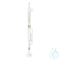 Dimroth-Kühler für Soxhlet, 250 ml, GLASSCO Aus hochwertigem Borosilikatglas LBG 3.3. Der...