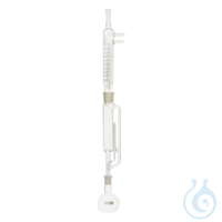 Extraktionsapparat nach Soxhlet, 100 ml, 29/32 Aus Borosilikatglas LBG 3.3. Das komplette Gerät...