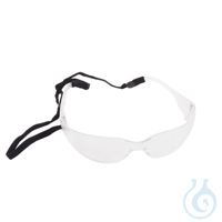 Sicherheitsbrille, Polycarbonat, grau, mit UV-Filter