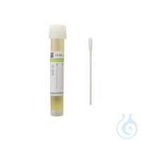Oberflächen-Probenahme-Kit, steriler Tupfer und Fläschchen mit 10 ml NNSS-Salzlö