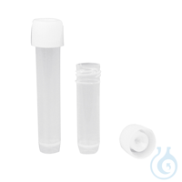 Probenröhrchen mit Stehrand, für den Probentransport, 5 ml, Premium Line, 100 St Aus PP, mit...