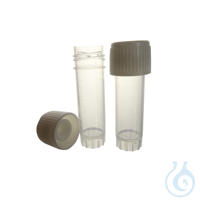 Probenröhrchen mit Stehrand, für den Probentransport, 5 ml, Premium Line, 100 St Aus PP, mit...
