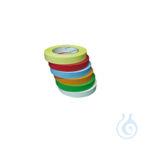 Klebeband, Laborbedarf, Rolle 55 m x 19 mm, gelb, 4 St. Zum Markieren aller Arten von Behältern...