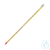 Thermometer, in Stabform, Alla France, -10 + 60 °C, 10 St. Gelber, glasierter Stab. Rote...