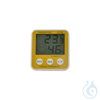 Thermohygrometer für den Innenbereich, digital, -10 +50 ºC Thermohygrometer zur Wandbefestigung...