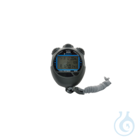 Digital chronometer 10 h, 1/100" Clock function, timer countdown up to 23 h...