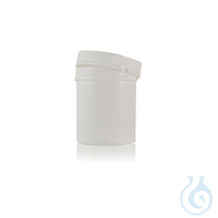 Probendose mit plombierbarem Schraubverschluss, PP, 50 ml, 20 St. Mit Schraubverschluss aus HDPE,...