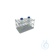 Reagenzglasständer aus Edelstahl für 6 x 4 Zentrifugenröhrchen mir 50 ml, Ømax.  Aus Edelstahl...