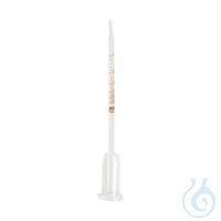 Vinometer 0-25% Aus Glas. Das Instrument ermöglicht die Bestimmung des Ethanolgehalts in Weinen...