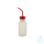 Spritzflasche, graduiert, Weithals, Verschluss rot, LDPE, 500 ml Aus LDPE (Polyethylen niedriger...