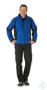 Air Jacke blau/schwarz L
