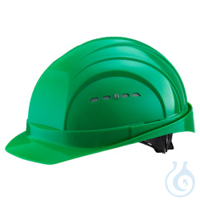 EuroGuard 6-R 2605002450 grün Größe 2 Schutzhelm mit hohem Tragekomfort, 6-Punkt-Innenausstattung...