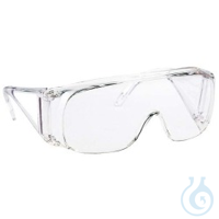 Überbrille Polysafe 1002550 Indirekt belüftete Überbrille mit Rundum-Schutz, anatomische...