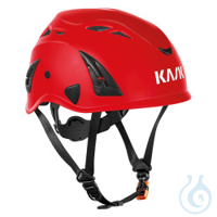 Schutzhelm SUPERPLASMA AQ WHE00104-204 rot Schutzhelm mit 10 Belüftungskanälen und Mesh-Gewebe,...