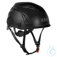 Schutzhelm SUPERPLASMA AQ WHE00104-210 schwarz Schutzhelm mit 10 Belüftungskanälen und...