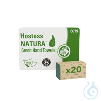 Hostess™ Natura™ Handtücher - Zick-Zack Farbe: Grün Lagen: 1 Faltung: ZZ Größe: 23,00cm x 25,00cm...