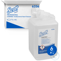 Scott® Control™ Antibacterial Hand Cleanser 6336, clear, 6x1 Ltr (6 Ltr...