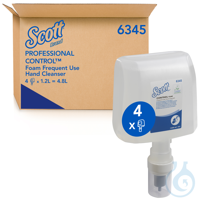 Kleenex® Luxeriöser Schaum-Handreiniger 1,2 Ltr., transparent, VE=4...