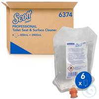 Scott&reg; Reiniger f&uuml;r Toilettensitze und andere Oberfl&auml;chen - Spenderbeutel /...