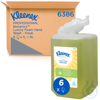 Kleenex® Botanics™ hand soaps are designed to support hygiene standards and...