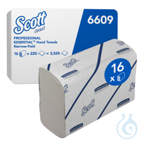 Scott® Handtücher - Narrow-Fold / Weiß Angenehmes Waschraumerlebnis mit den bekannten und...