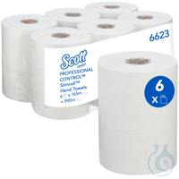 Scott® Control Handtücher weiss, VE=6 Rollen Scott® Control Handtücher weiss,...