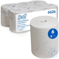 Scott&reg; CONTROL EXTRA STRONG Handt&uuml;cher - Rolle / Wei&szlig; Lagen: 1 Gr&ouml;&szlig;e: 300,00...