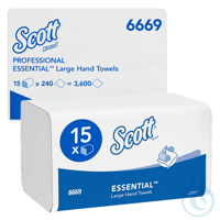 Scott® Essential™ Large Folded Hand Towels 6669 - Multifold Paper Towels - 15 pa Elevate your...