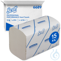Scott&reg; Control&trade; Handt&uuml;cher - Interfold / Wei&szlig; /Klein Lagen: 1 Gr&ouml;&szlig;e: 21,20 cm...