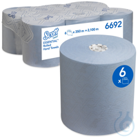Scott&reg; Essential&trade; Handt&uuml;cher - Rolle / Blau Lagen: 1 Gr&ouml;&szlig;e: 350,00 m x 19,80...