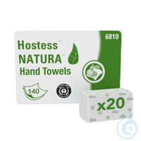 Hostess™ Natura™ Handtücher - C Farbe: Weiß Lagen: 2 Faltung: C Größe: 33,00cm x 25,00cm...