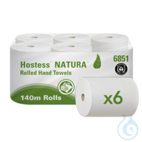 Hostess™ NATURA Rollenhandtücher - Rolle / Natur Bieten Sie eine praktische...