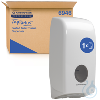 Aquarius™ Folded Toilet Tissue Dispenser 6946 - 1 x White Single Sheet Toilet...