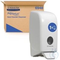 Aquarius™ Hand Cleanser Dispenser 6948 - 1 x White Wall Mounted Hand Wash...