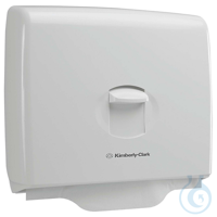Aquarius&trade; Toilettensitzauflagenspender - Wei&szlig; Gr&ouml;&szlig;e: 33,20 cm x 44,00 cm x...