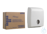 Aquarius™ Bulk Pack Folded Toilet Tissue Dispenser 6990 – 1 x White Folded...