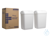 2 x Weißer Abfallbehälter aus Kunststoff mit Fassungsvermögen von 43 l. Ideal...