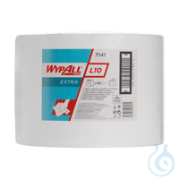 WYPALL® L10 Extra Wischtücher 23,5x38cm AIRFLEX, 1 x 25g/m², perforiert, weiß...