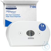 Aquarius&trade; Toilet Tissue Spender - Zentralentnahme / Wei&szlig; /Jumbo Gr&ouml;&szlig;e: 46,40...