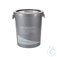 KIMTECH® Prep* Poliertücher Zentralentnahme im Spendereimer, perforiert, weiß...