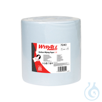 WypAll® L10 blue roll is ideal for light duty wiping and perfect for tasks like polishing glass,...